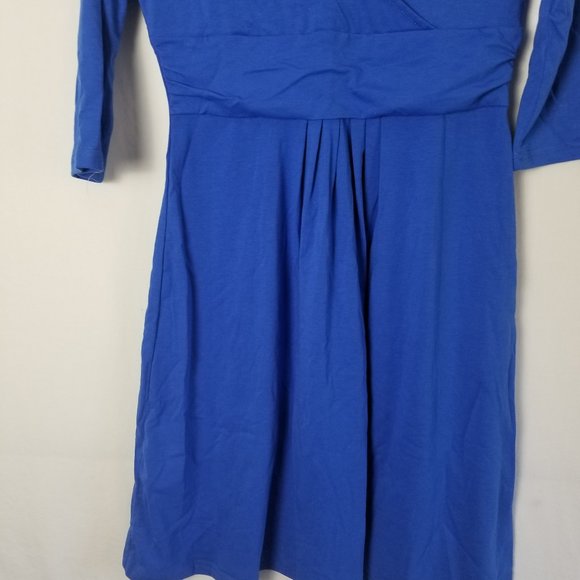 NWOT Amika 3/4 sleeve V-neck mini dress size L (199) - Picture 5 of 8